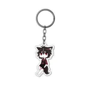 tfmjonny Pixel Acrylic Keychain
