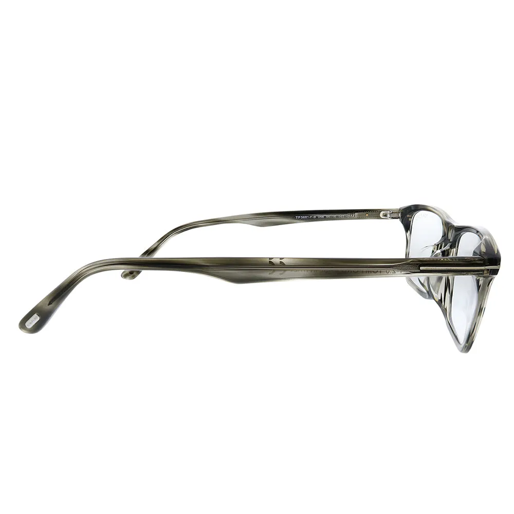 Tom Ford  FT 5681-FB 056 56mm Unisex Rectangle Eyeglasses 56mm
