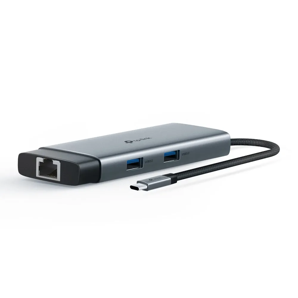 Tp-Link-USB Type-C 6-Port Hub, Silver