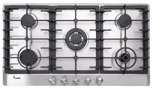 UNIONAIRE Built in Hob, 60Cm. Stainless Steel