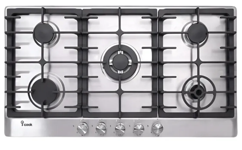 UNIONAIRE Built in Hob, 60Cm. Stainless Steel