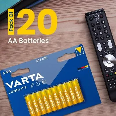Varta 8Batteries AA , 8 & 4 Batteries