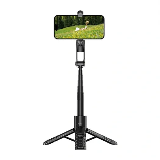 Wiwu Magnetic Selfie Stick Wireless & Bluetooth, Black