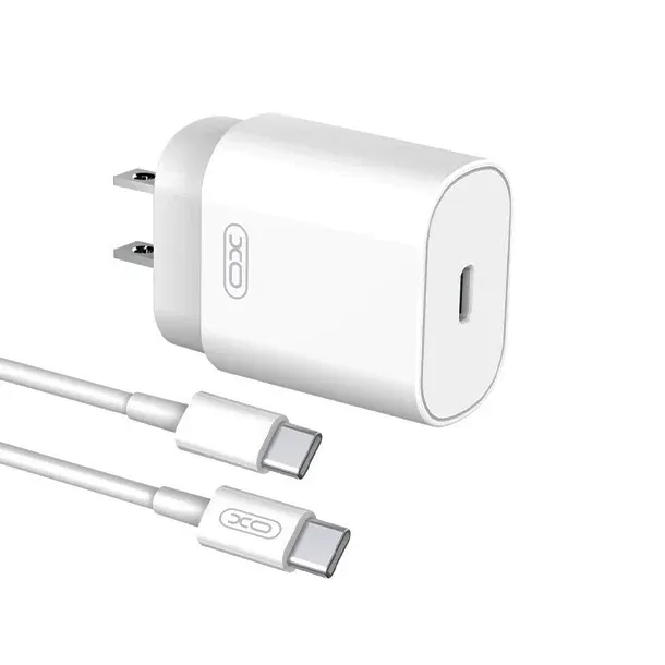 Xo Wall Charger PD 20Watts, USB-C, White